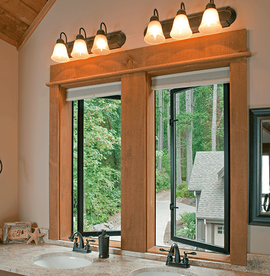 36in x 36in Aluminum Casement Window
