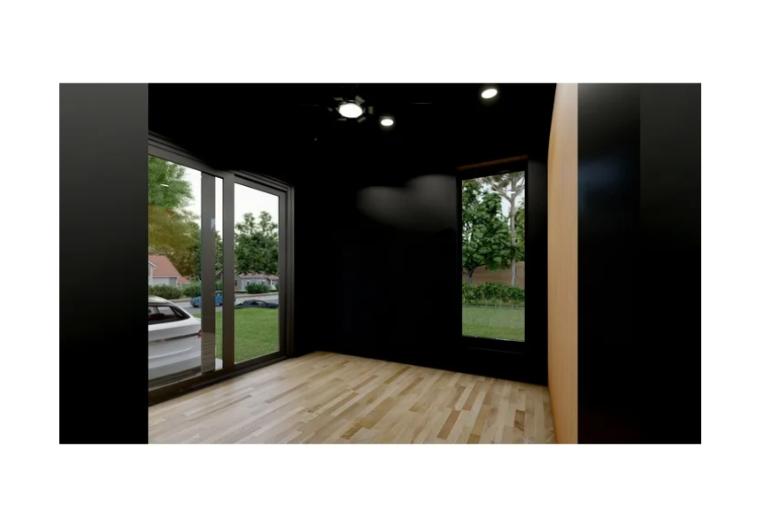 Prefab1® ADU, Prefab Home, Prefab House – Modern 800 Sq. Ft. Two-Story 2 Bedrooms