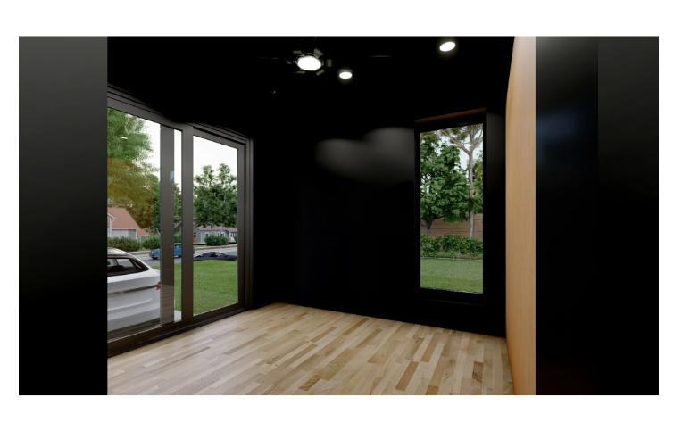 Prefab1® Modern ADU 420 sq. ft. Luxury Tiny Home 1-Bed, 1-Bath Modular Backyard House Energy-Efficient and Stylish