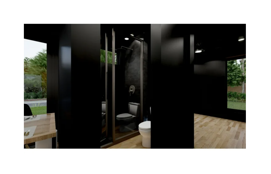 Prefab1® ADU, Prefab Home, Prefab House – Modern 800 Sq. Ft. Two-Story 2 Bedrooms