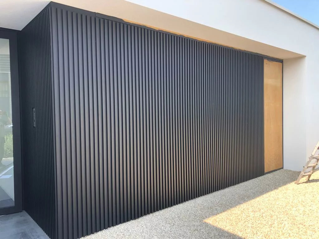 12 × 7 Custom Modern Invisible Garage Door