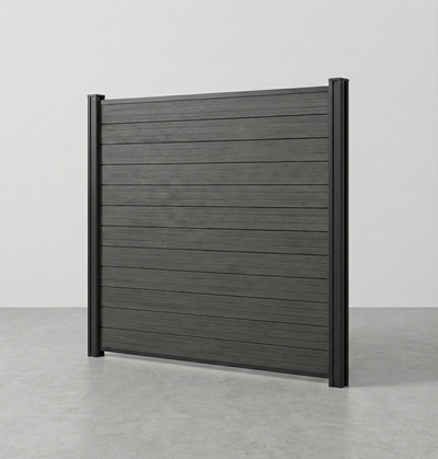 72in x 72in Modern Composite Privacy Fence