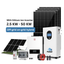 Prefab1 Complete Off-Grid Solar Energy System Kit for Home 30kW Complete instalation