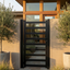 Modern Aluminium Glass Pedestrian Entry Gate