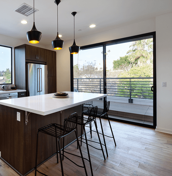 96in x 80in Aluminum Sliding Door