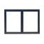 60in x 36in Aluminum Bifold Window