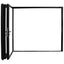 96in x 80in Aluminum Bifold Door
