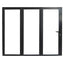 96in x 80in Aluminum Bifold Door