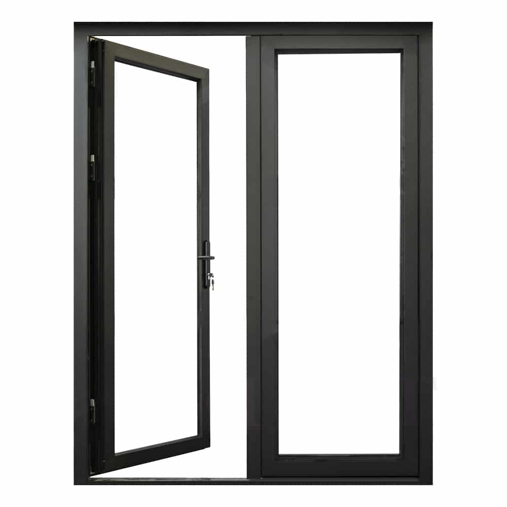 37.5in x 80in Aluminum French Door
