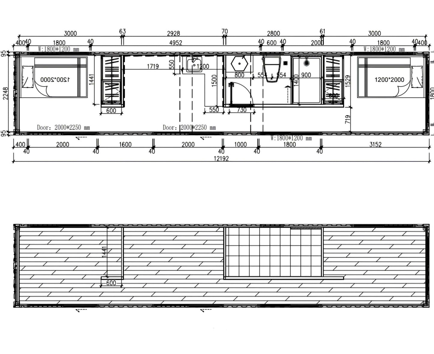 Prefab1 40ft Modern Luxury Container Home