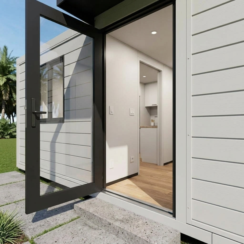 Prefab1® ADU-360 sq. ft. Luxury 2-Bed, 1-Bath Modular Home-Backyard House, Guest Suite