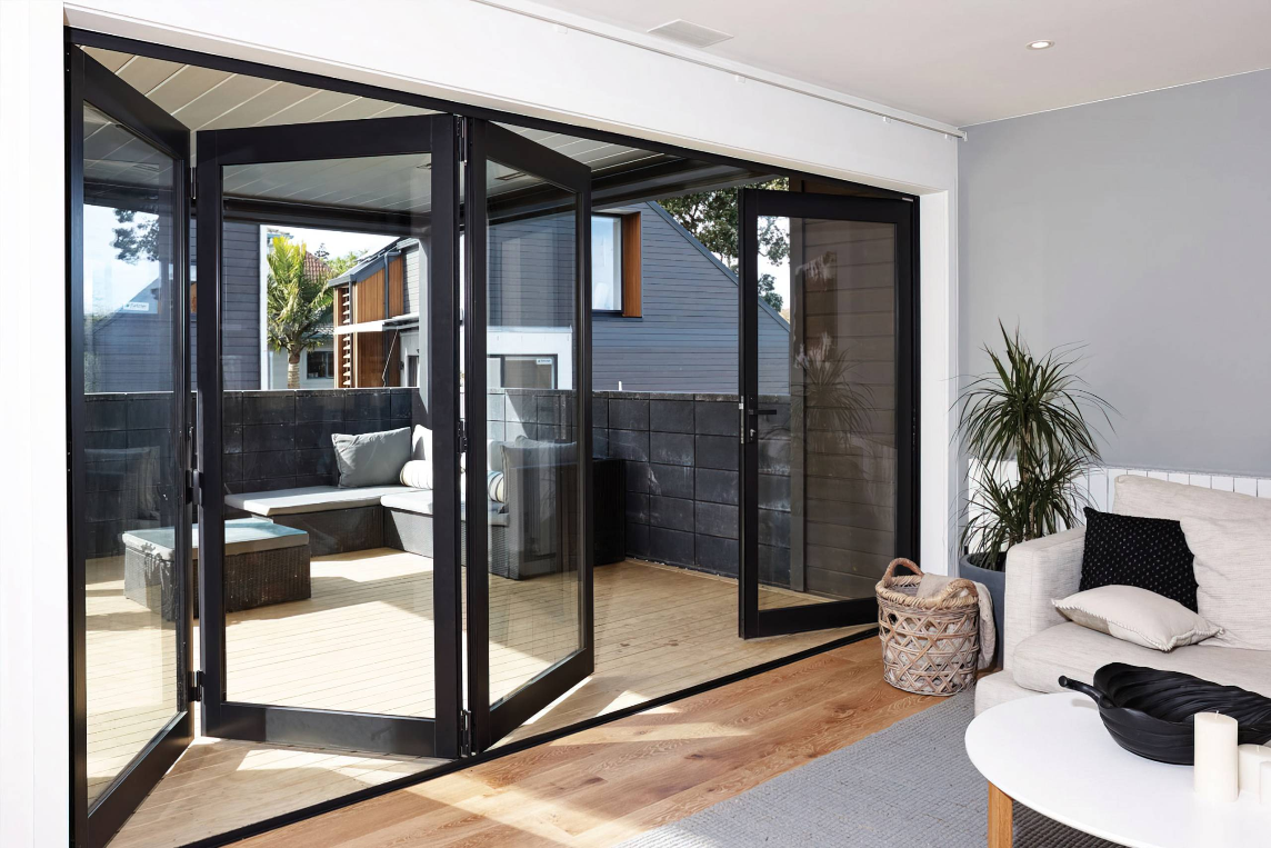 168in x 80in Aluminum Bifold Door