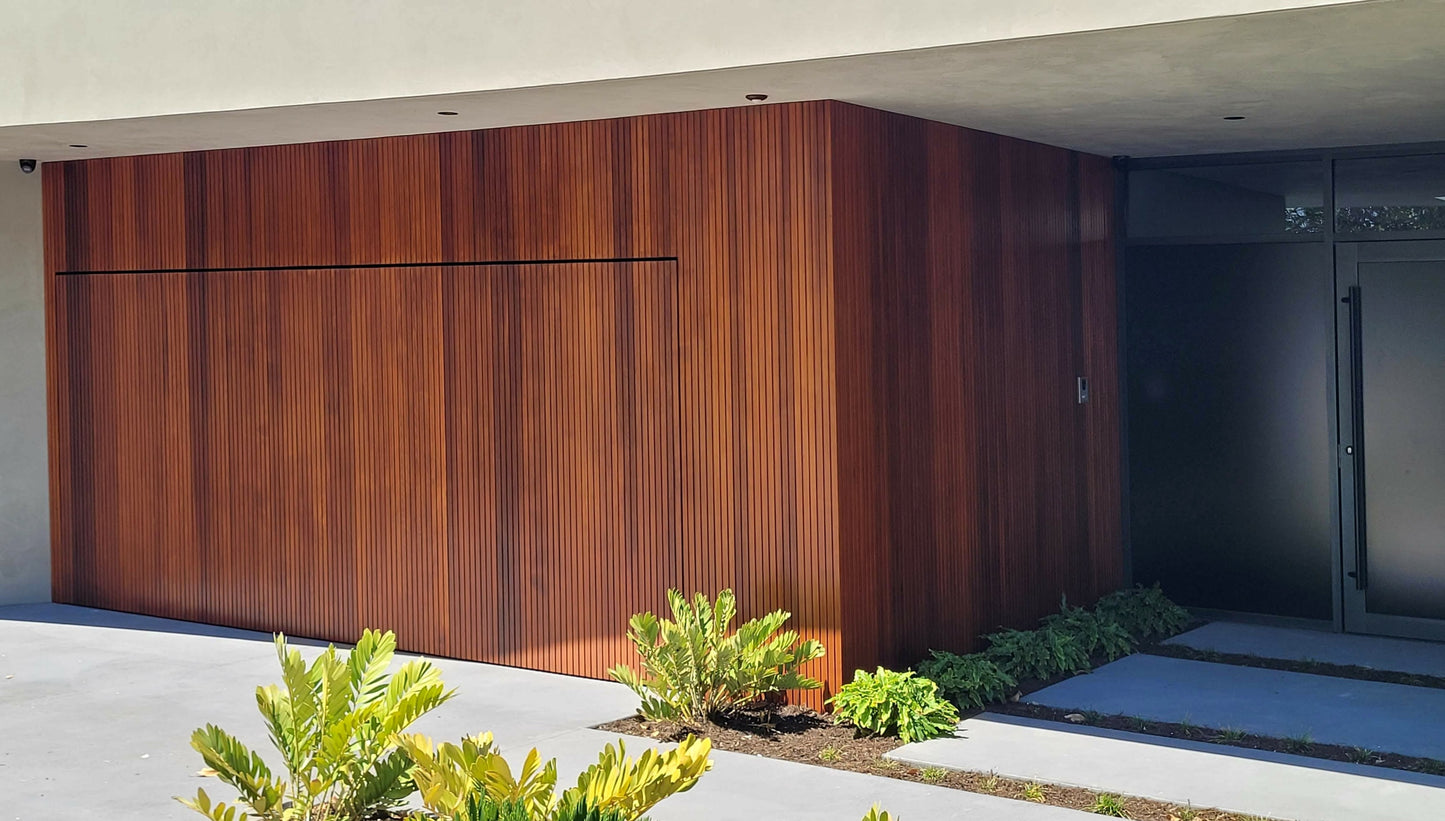 10 × 8 Custom Modern Invisible Garage Door