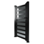 Modern Aluminium Glass Pedestrian Entry Gate