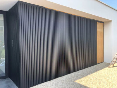 8 × 7 Custom Modern Invisible Garage Door
