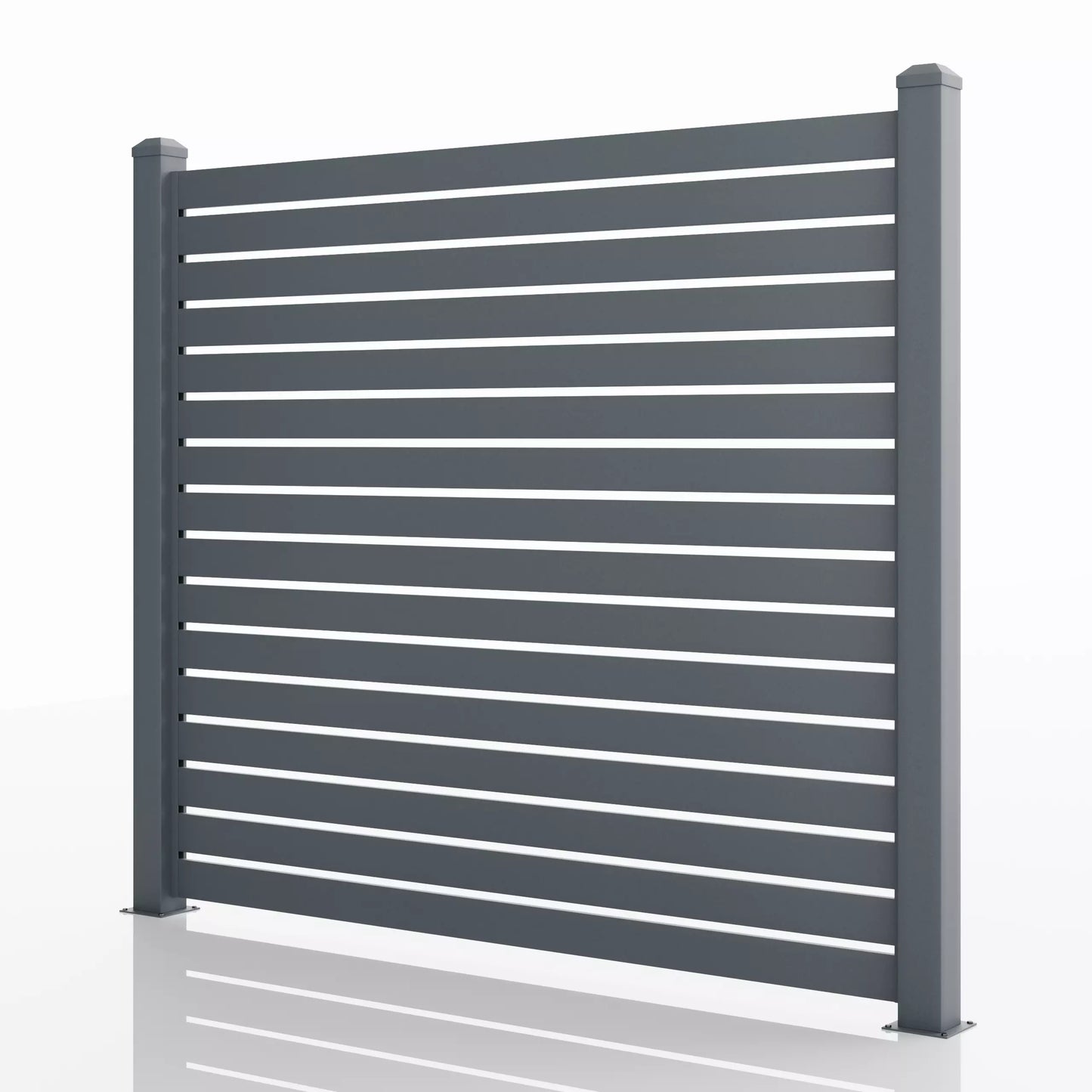 72in x 72in Aluminum Fence