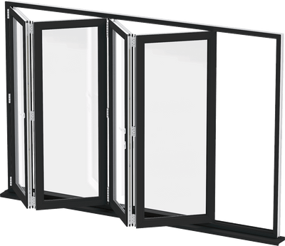 72in x 48in Aluminum Bifold Window