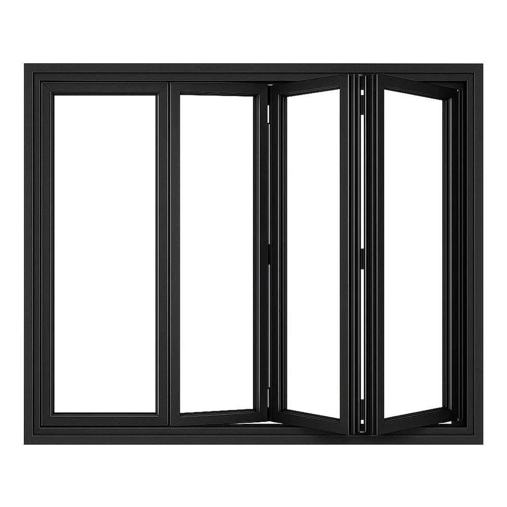 72in x 36in Aluminum Bifold Window