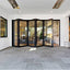 144in x 80in Aluminum Bifold Door