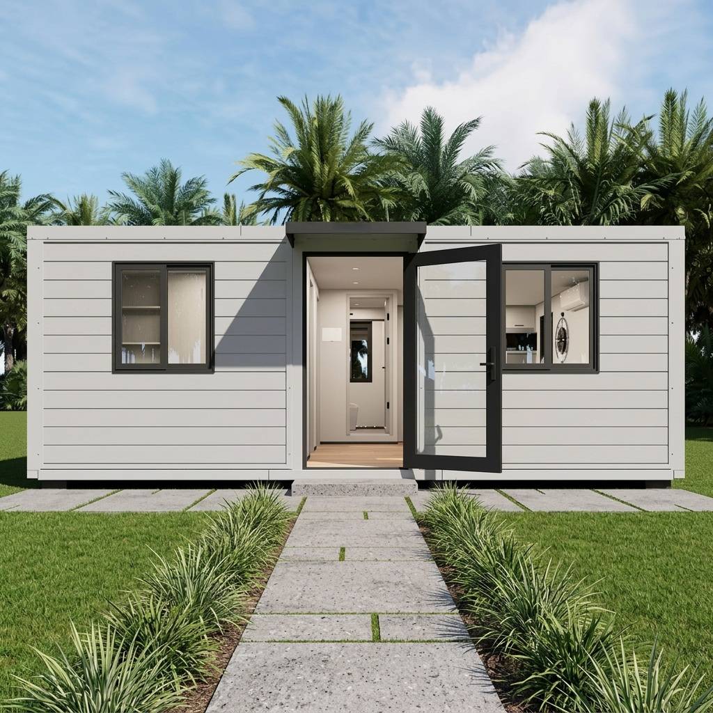 Prefab1® ADU-360 sq. ft. Luxury 2-Bed, 1-Bath Modular Home-Backyard House, Guest Suite