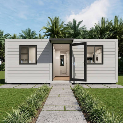 Prefab1® ADU-360 sq. ft. Luxury 2-Bed, 1-Bath Modular Home-Backyard House, Guest Suite