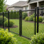 Black PVC-Coated Chain Link Fence Fabric - 6ft ft. x 50 ft. - 11.5 Gauge Core, Weather & Rust Resistant